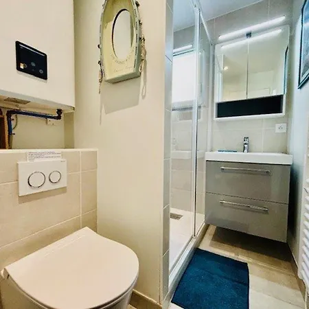 : 2 Pieces Avec Jardin Prive, Terrasse Et Parking A 2 Pas De La Cote - Fr-1-478-299 Apartment Quiberon